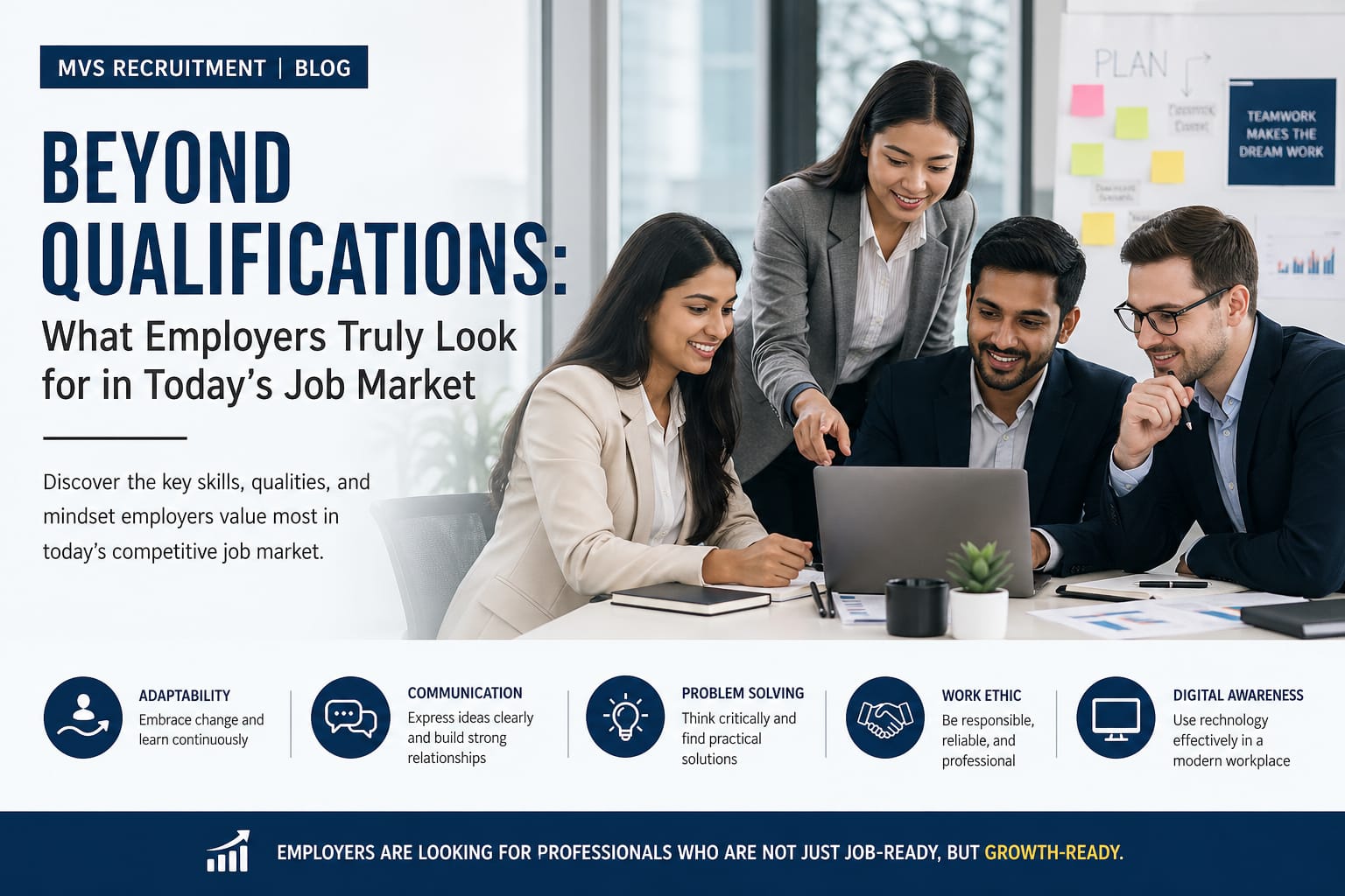 <p><span><b>Beyond Qualifications: What Employers Truly Look for in Today&rsquo;s Job Market</b></span></p>